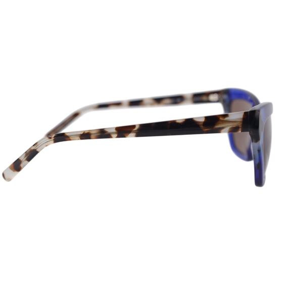 DKNY Narrow Cat Eye Womens Sunglasses–Cobalt Blue/Bone Tortoise–Retro Chic–NWT main image 5